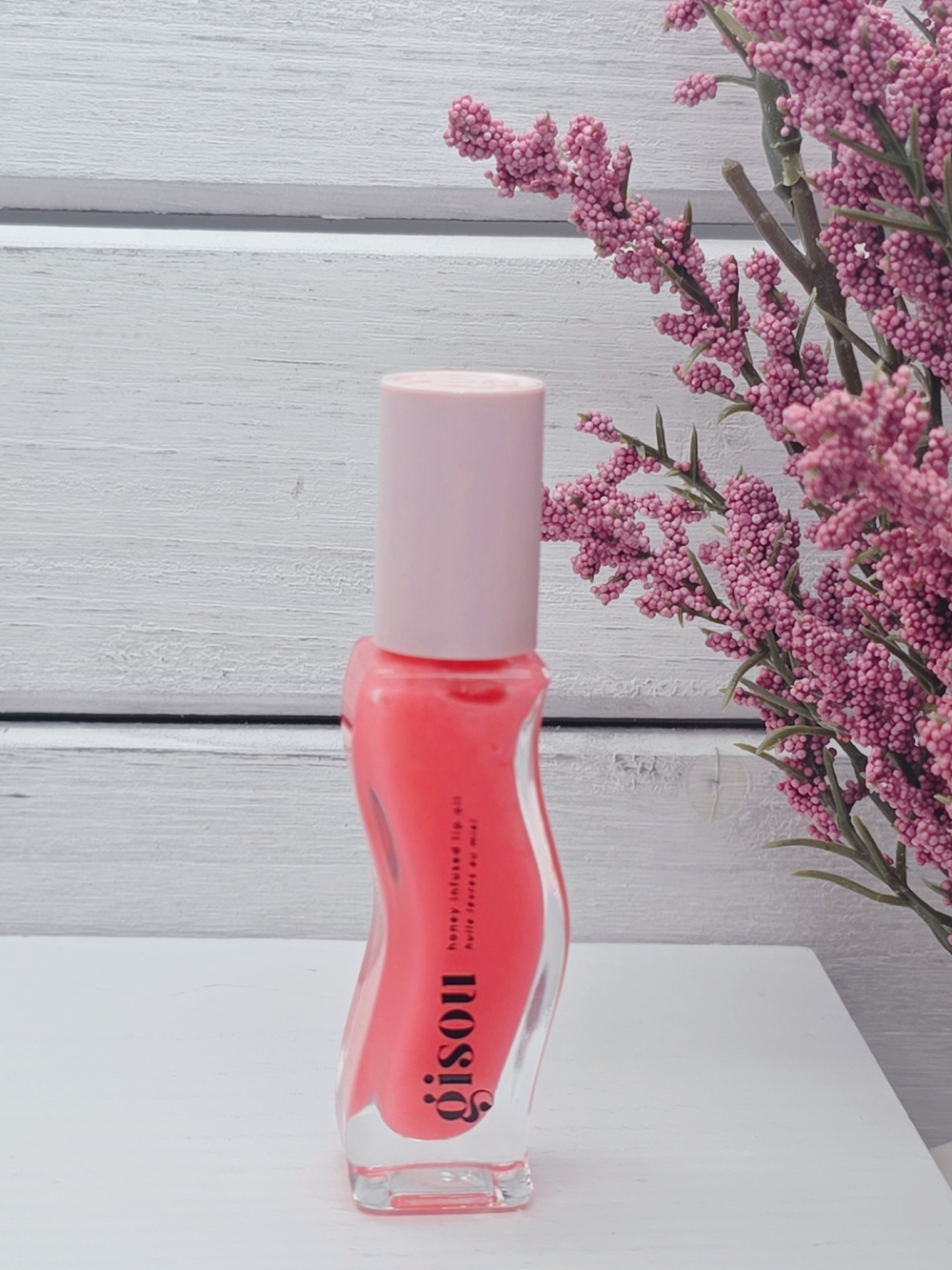 Gisou Honey Infused Lip Oil - Raspberry Swirl